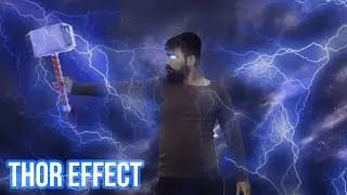 THOR LIGHTNING EFFECT || AFTER EFFECT   #THOR #THUNDER #VFX