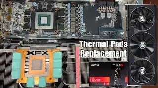 XFX 5700 XT Thicc III Ultra Thermal Pads Replacement