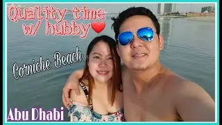 CORNICHE BEACH ABU DHABI UAE | A DAY WELL SPENT❤ | Vlog#103 | debbievlogs