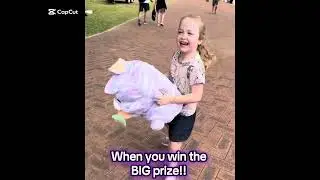 Hailey won the BIG bunny at the Perth Royal Show!! She was so excited!!