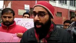 Unemployed Youths, Scholars protest At Press Colony Against SAC decision To Regularize ReT&rsquo;s