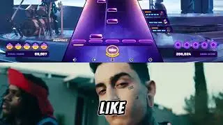 bad guy-Song by Billie Eilish #fortnite festival 💯 on vocals