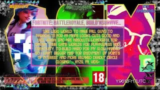 1Game: [18|12] @0xXyzs - #Fortnite 'BattleRoyale' 'LootBuildNSurvive' Y9612Fr17UTC