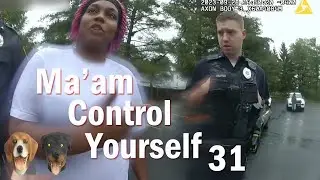 Police Officer Grabs Women Engaged In Argument  and Disorderly Conduct