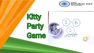 Republic day theme kitty party game/26 january special ladies game/tricolour theme game/january 