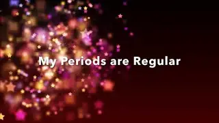 REGULAR PERIOD AFFIRMATIONS | Quick 5 Minute Affirmation & Meditation