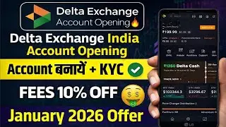 Delta Exchange India Account Opening 🔥 Full Process (2026) | Best Crypto Trading App