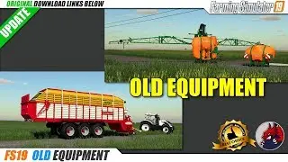 FS19 | Old Equipment Mods (2019-09-07) - review