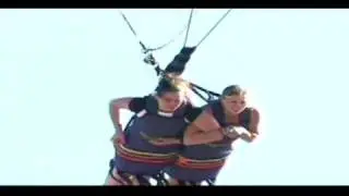 Lori & Jenn flying!!!