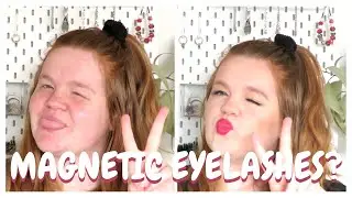 TRYING MAGNETIC LASHES?! | LOVE LAINEY
