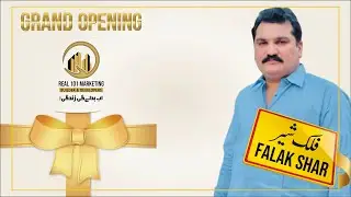 Mr. Falak Shar CEO Real 101 Marketing Builder & Developers (PVT),LTD.