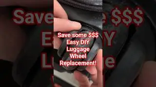 How to replace your worn-out luggage wheels. This video is for my Samsonite Carry-On.
