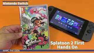 Nintendo Switch: Splatoon 2 First Hands On