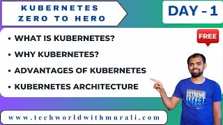 День 1 | Что такое Kubernetes и его архитектура | Kubernetes от нуля до героя #kubernetes