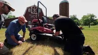 The Flail Blade System on the 4WD Brush Rover
