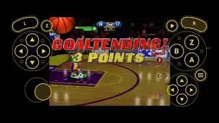 1999 NBA Showtime NBA on NBC Nintendo 64 Title 