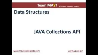 Java Collections API Overview | Team MAST