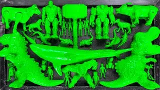 Dinosaurus Jurassic World Dominion: T-rex/ Brachiosaurus/ Skibidi/ Spider-Man/ KingKong/ Godzilla