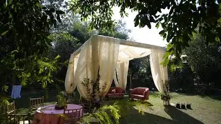 Enchanting 8 Mandi Hill Wedding in Noida 🌿✨ | 8MH Organic Farmstay Venue