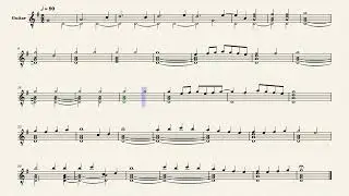 Fantasia (2) &ndash; Melchiore de Barberiis, XVI century (guitar sheet music)