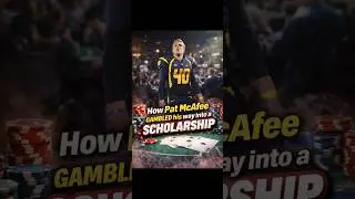 How Pat McAfee took a gamble on his scholarship to West Virginia