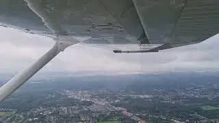 Take-off Brasschaat airfield (EBBT) with Cesna 172 - 23-SEP-23