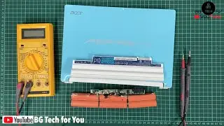 ⚒️ Teardown 💻  Battery: safety Case & Cells - Acer aspire 1 one Happy 🔥