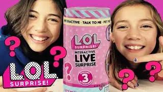 LOL Surprise! Talking Interactive Live Pet! Unboxing!