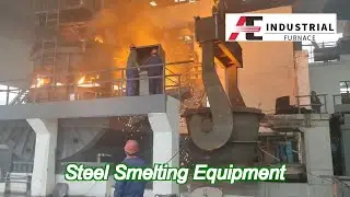 ladle refining furnace steel smelting furnace 10t-160t with accurate temperature control