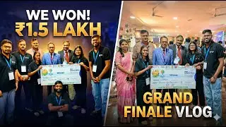 36 Hours of Coding & We WON 🏆 | Smart India Hackathon Winning Day | SIH Vlog EP-3