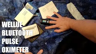 Wellue Bluetooth Pulse Oximeter Fingertip PC-60FW - Unboxing and Review
