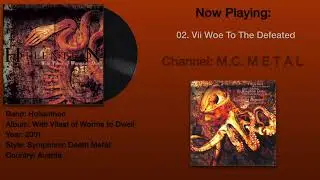 Woe To The Defeated - Hollenthon 2001 With Vilest Of Worms To Dwell Album. Lyrics in description