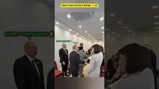 ⚡When Putin Walks In 🔥 Everyone Goes Silent 😱