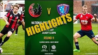 PS4 NPL TAS, Round 11, Clarence v South Hobart, Extended Highlights