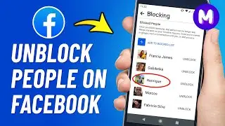 How to UNBLOCK FRIENDS on Facebook (2024) - New UPDATE