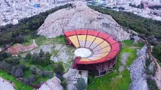 Lykabettus, Athens | Drone flight