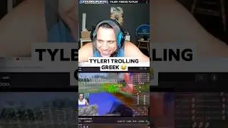 Tyler1 trolls Greek #twitch #streamer #tyler1 #minecraft #fyp #trending #youtubeshorts #shorts