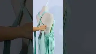 Mix Bridal Convertible Dress Tutorial - Knotted Tank #bridesmaiddresses #convertibledress