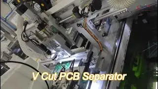 inline pcba v cut pcb separator,pcba automated depaneling machine,pcb separator