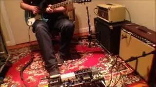 Ambient Guitar Strymon Timeline Looping and Ditto Looper Song 8 - On Mountains