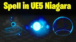 Spell FX in UE5 Niagara Tutorial | Download Files