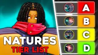 FULLY UPDATED CURSED NATURE Tier List For Jujutsu Infinite..