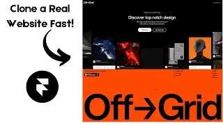 Framer Masterclass: Clone a Real Website and Learn Stacks, Frames & Animations