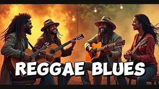 Smooth Jazz Reggae Blues 🎷🎸 Relaxing Guitar, Sax & Roots Fusion for Peaceful Nights 💚💛❤