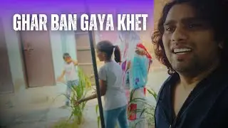 3 Month गांव मैं नहीं गए तो Ghar बन गया खेत निकल आये बाजरा के पेड़ Jeetu Baghel Vlog