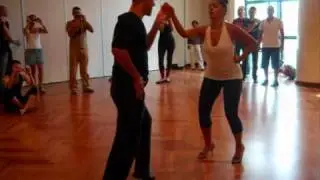 Shay & Oshrat - FIRE DANCERS - Malta Salsa Congress 2010