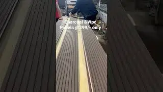 Charcoal & wpc louvers at wholesale price....