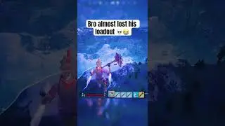 Bro was preserving his loot no matter what 💀😭 #fortnite #fortniteshorts #gaming
