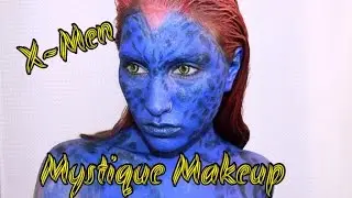 X-Men: Mystique Makeup Tutorial