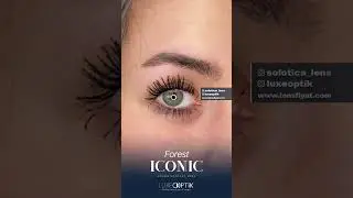 Iconic Forest #iconic  #lens #colorlens #lenses #contactlenses www.lensfiyat.com